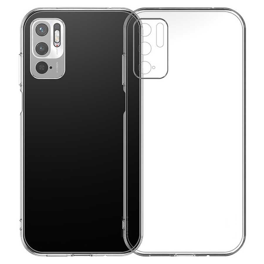 Xiaomi Poco M3 Pro Kılıf HEPTEKİLETİŞİM Kamera Korumalı Süper Silikon Kapak