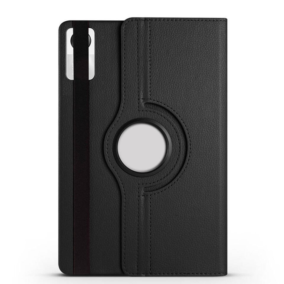 Xiaomi Redmi Pad SE Kılıf Dönebilen Standlı 360 Tam Korumalı Tablet KIlıf (D-T) Mavi