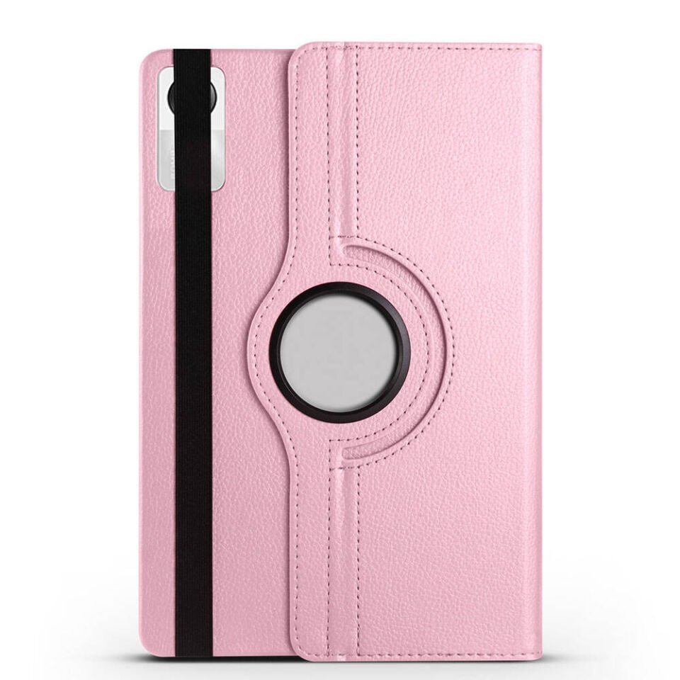 Xiaomi Redmi Pad SE Kılıf Dönebilen Standlı 360 Tam Korumalı Tablet KIlıf (D-T) Mavi