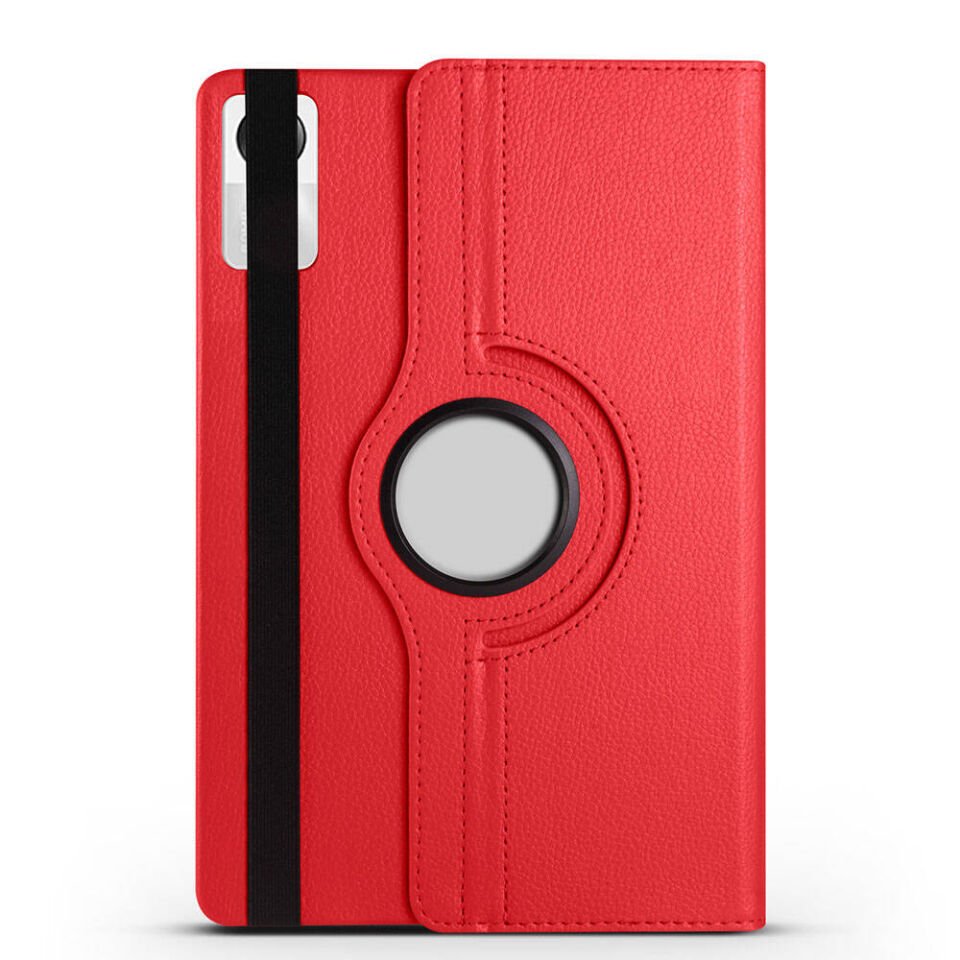 Xiaomi Redmi Pad SE Kılıf Dönebilen Standlı 360 Tam Korumalı Tablet KIlıf (D-T) Mavi