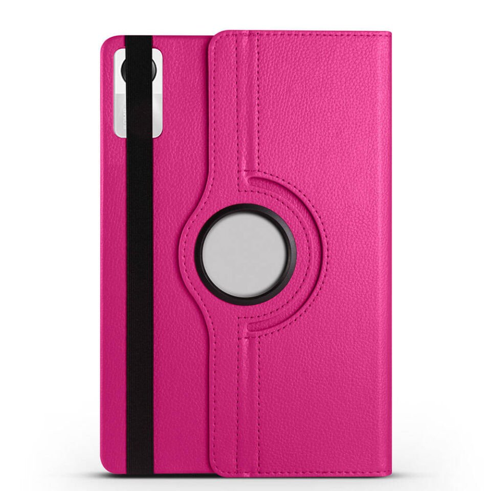 Xiaomi Redmi Pad SE Kılıf Dönebilen Standlı 360 Tam Korumalı Tablet KIlıf (D-T) Mavi