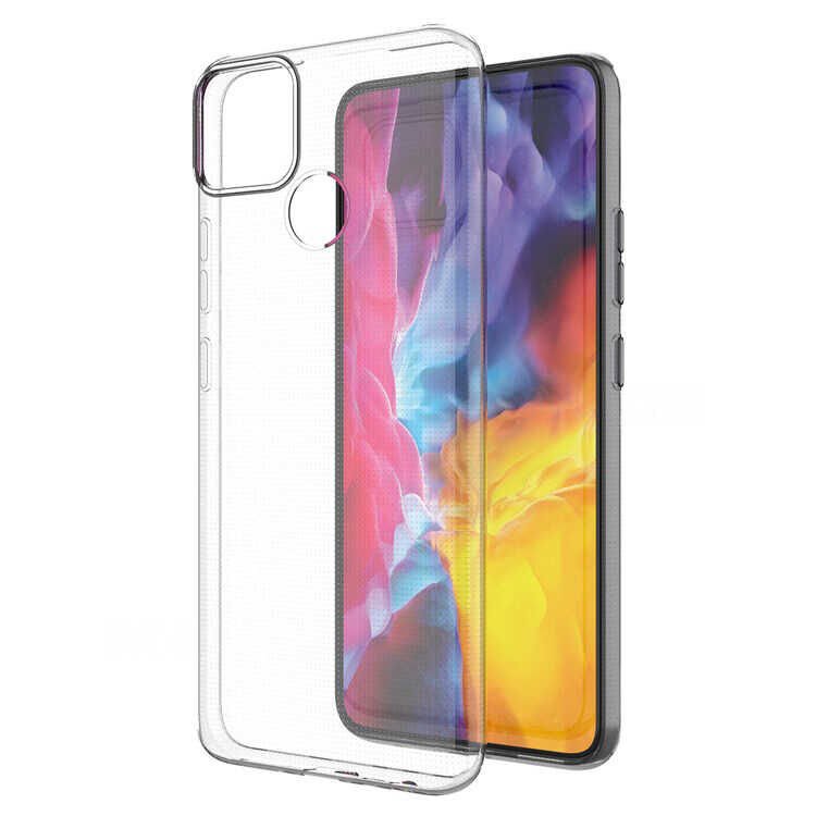 Realme C25 Kılıf HEPTEKİLETİŞİM Kamera Korumalı Süper Silikon Kapak