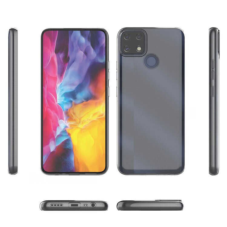 Realme C25 Kılıf HEPTEKİLETİŞİM Kamera Korumalı Süper Silikon Kapak