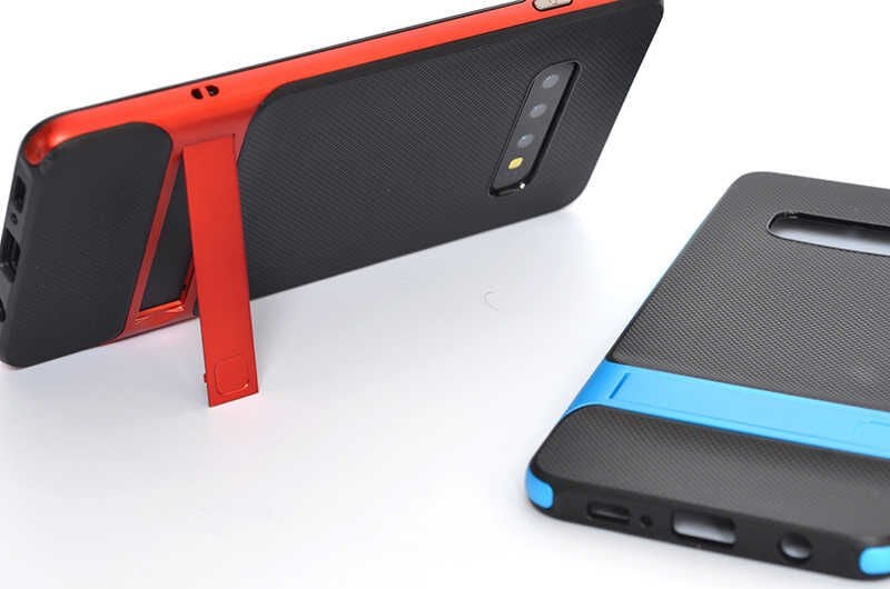 Samsung Galaxy S10 Kılıf HEPTEKİLETİŞİM Standlı Verus Kapak