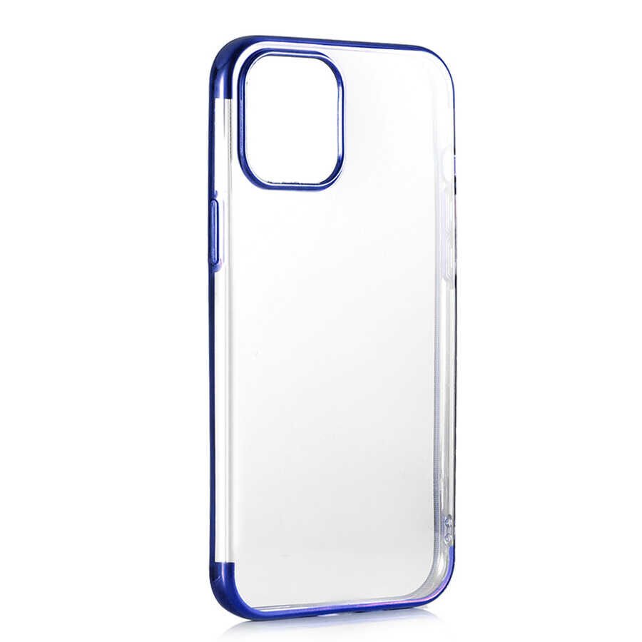 Apple iPhone 12 Mini Kılıf HEPTEKİLETİŞİM Dört Köşeli Lazer Silikon Kapak