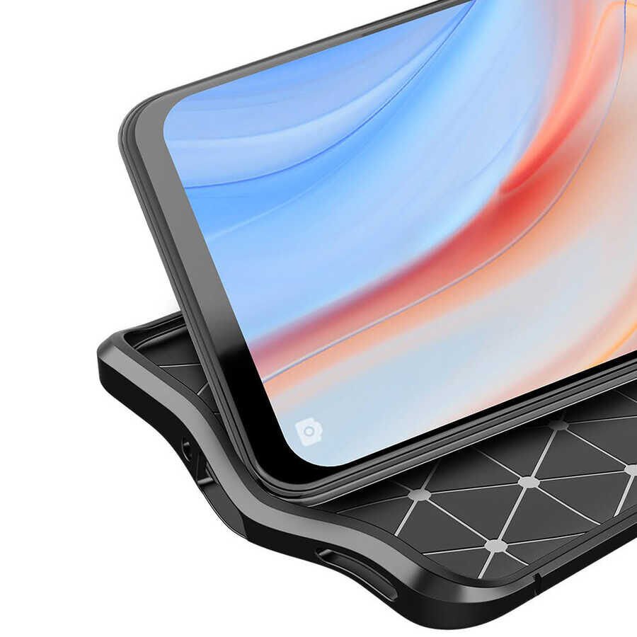 Oppo Reno 4 Kılıf HEPTEKİLETİŞİM Niss Silikon Kapak