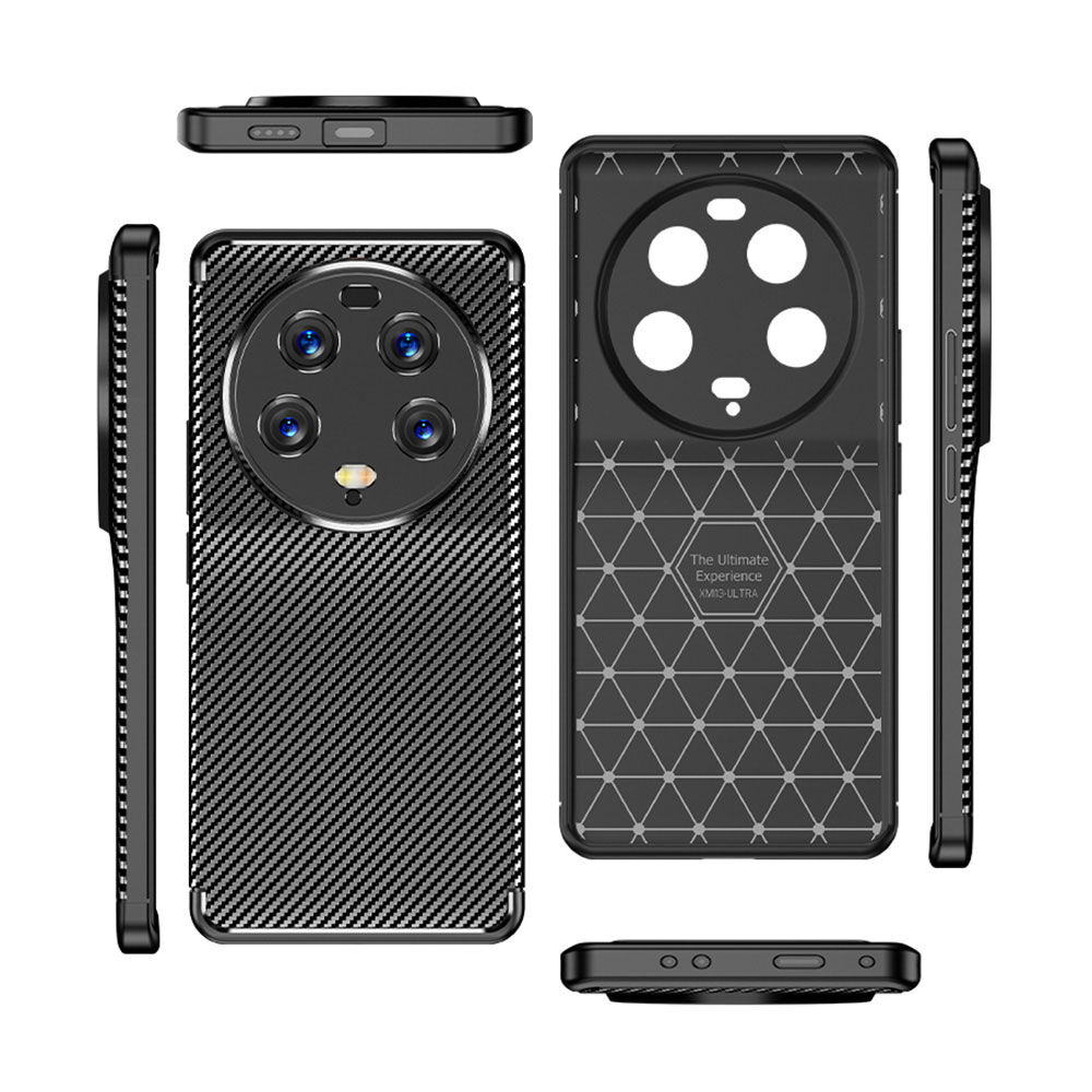 Xiaomi Mi 13 Ultra Kılıf HEPTEKİLETİŞİM Negro Silikon Kapak