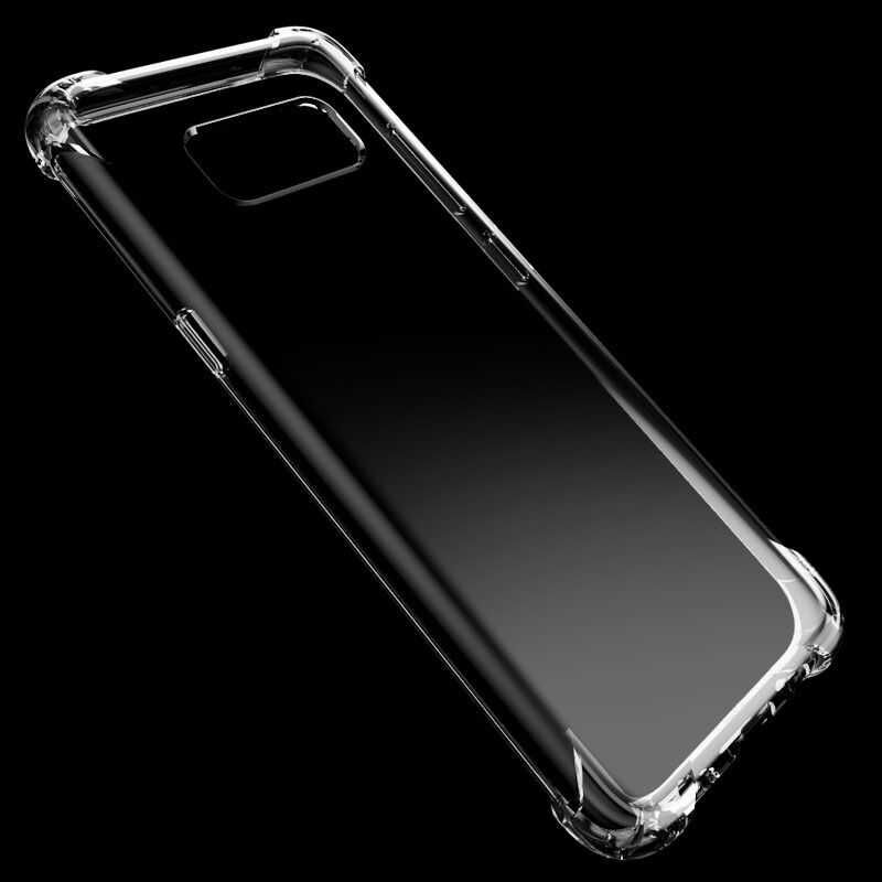 Samsung Galaxy S8 Plus Kılıf HEPTEKİLETİŞİM Nitro Anti Shock Silikon