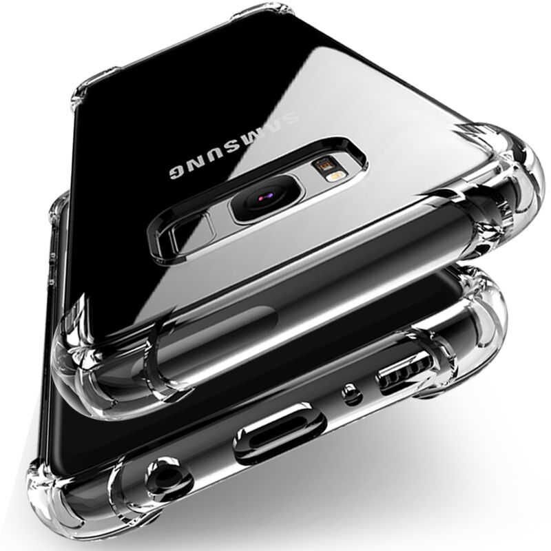 Samsung Galaxy S8 Plus Kılıf HEPTEKİLETİŞİM Nitro Anti Shock Silikon