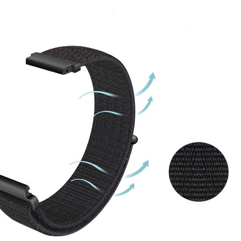 ​​Gear S2 (20mm) HEPTEKİLETİŞİM KRD-03 Hasır Kordon