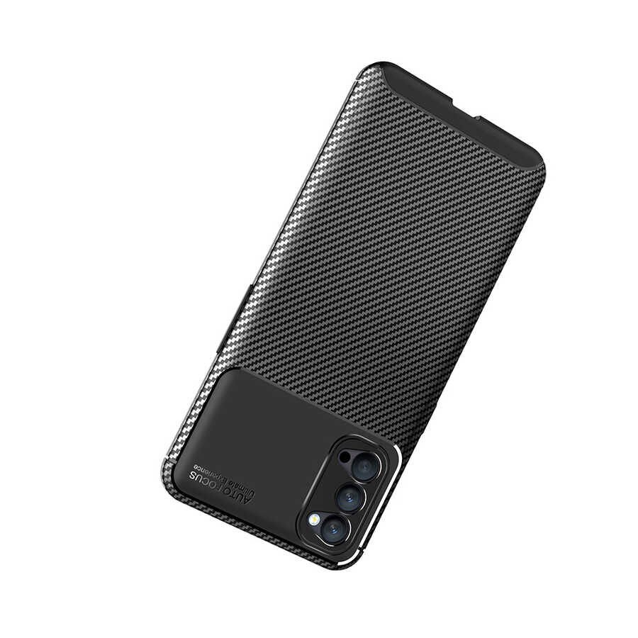 Oppo Reno 4 Kılıf HEPTEKİLETİŞİM Negro Silikon Kapak