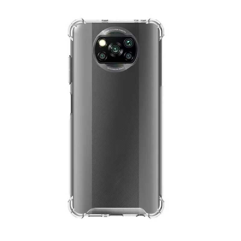 Xiaomi Poco X3 Kılıf HEPTEKİLETİŞİM Nitro Anti Shock Silikon