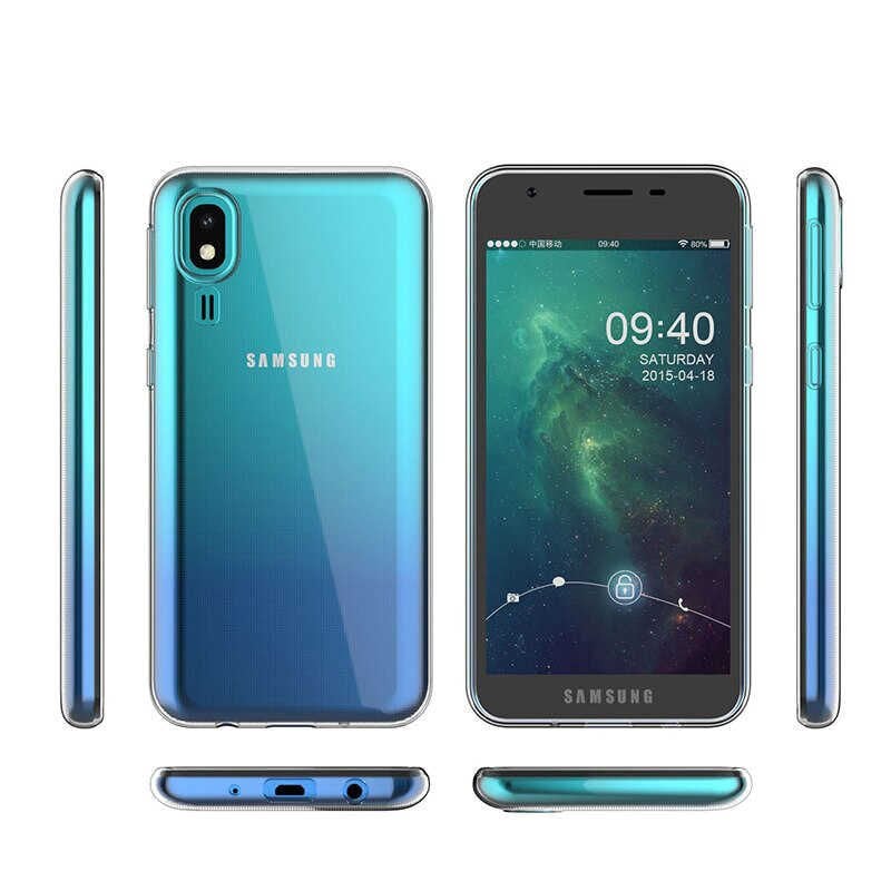 Samsung Galaxy A2 Core Kılıf HEPTEKİLETİŞİM Süper Silikon Kapak