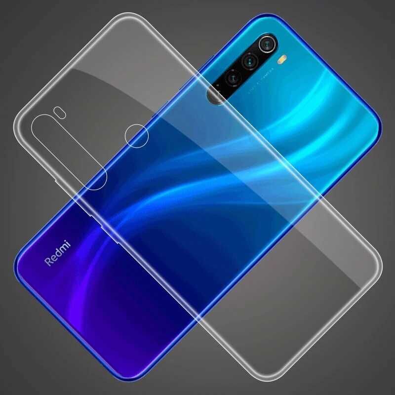 Xiaomi Redmi Note 8 Kılıf HEPTEKİLETİŞİM Süper Silikon Kapak