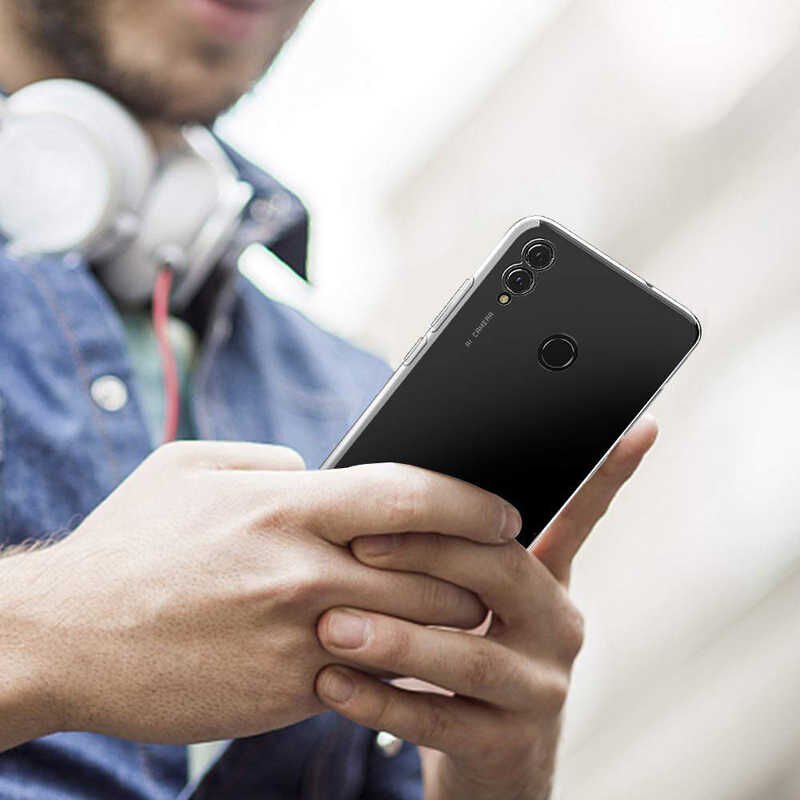 Huawei Honor 8C Kılıf HEPTEKİLETİŞİM Süper Silikon Kapak