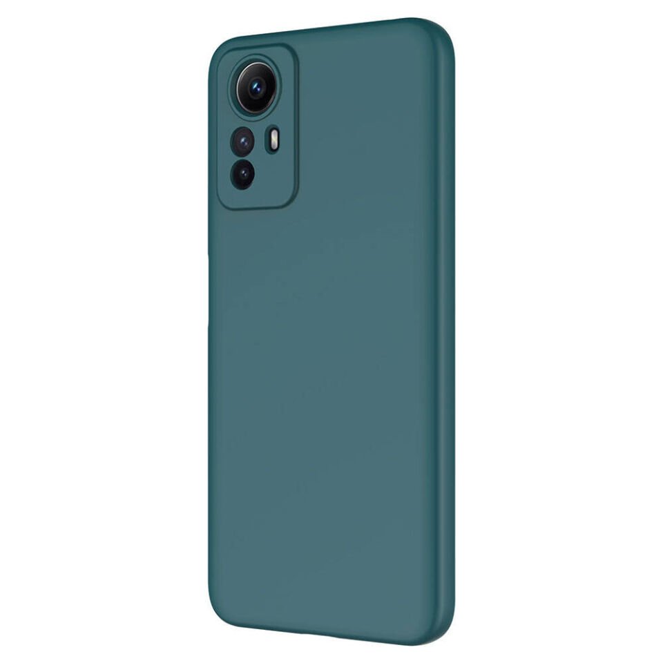 Xiaomi Redmi Note 12S Kılıf Kadife İç Yüzey Yumuşak Dokulu Kamera Korumalı Kapak (MARA) Siyah