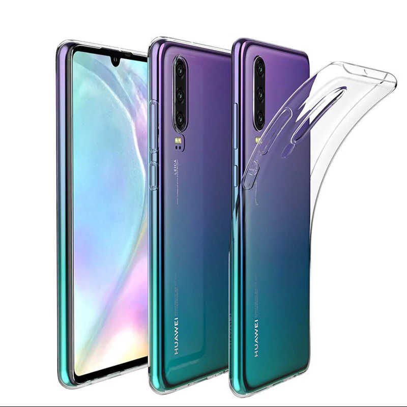 Huawei P30 Kılıf HEPTEKİLETİŞİM Süper Silikon Kapak