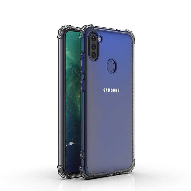 Galaxy A11 Kılıf HEPTEKİLETİŞİM Nitro Anti Shock Silikon