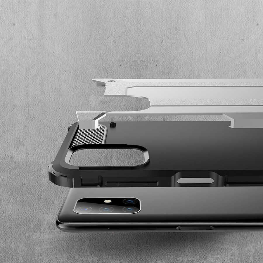 Galaxy M51 Kılıf HEPTEKİLETİŞİM Crash Silikon Kapak