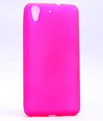 Huawei Honor Y6 II Kılıf Yumuşak Dokulu Soft Esnek İnce Mat Renkli Silikon Kapak (PREMİER) Pembe