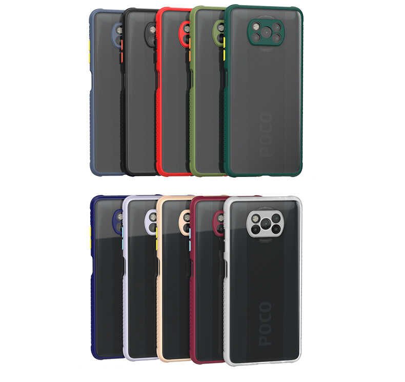 Xiaomi Poco X3 Kılıf ​​HEPTEKİLETİŞİM Kaff Kapak