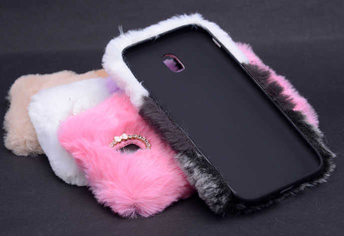 Galaxy J530 Pro Kılıf Zore Düz Renkli Peluş Kapak