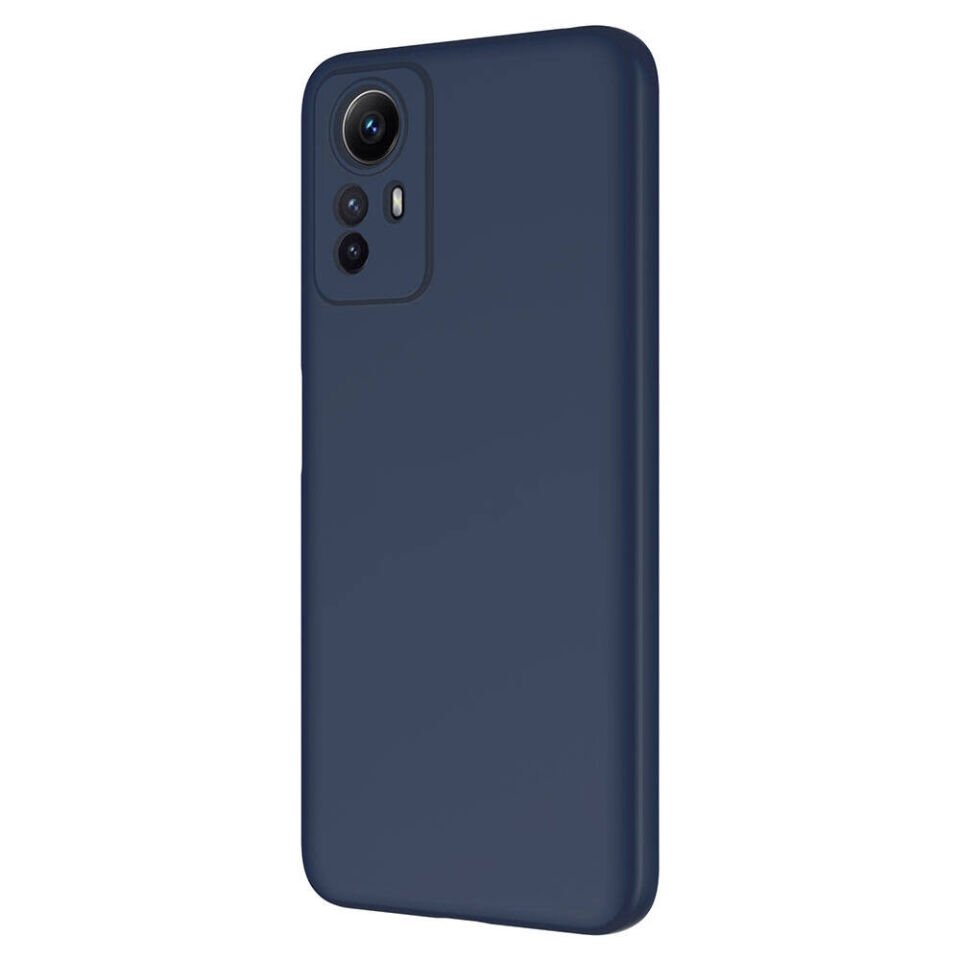Xiaomi Redmi Note 12S Kılıf Kadife İç Yüzey Yumuşak Dokulu Kamera Korumalı Kapak (MARA) Lila