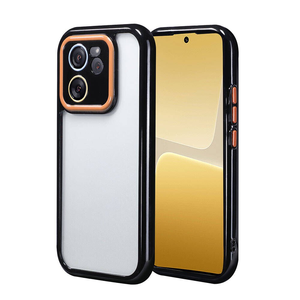 Xiaomi Mi 13T Kılıf Kamera Korumalı Renkli Kenar ve Çerçeve Tasarımlı HEPTEKİLETİŞİM Vitamin Kapak