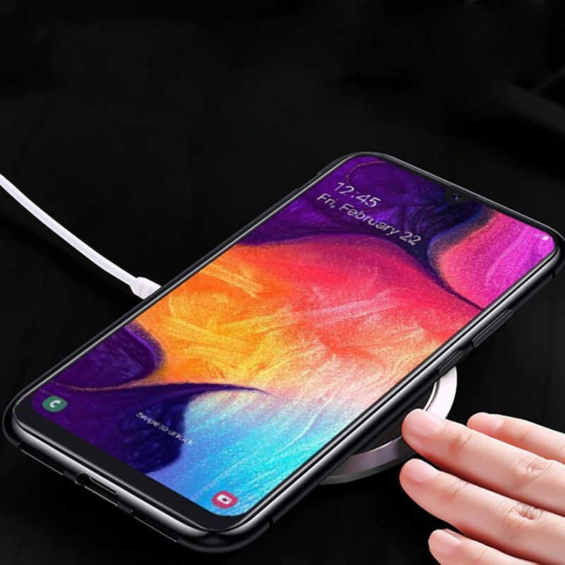 Samsung Galaxy M20 Kılıf HEPTEKİLETİŞİM Devrim Mıknatıslı Cam Kapak