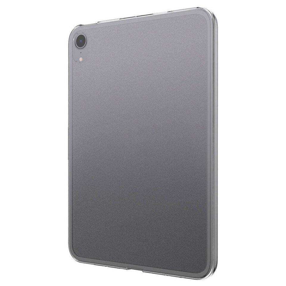 Apple iPad Mini 2021 (6 Nesil) Şeffaf Silikon Tablet Kılıf (T-SÜPER) Renksiz