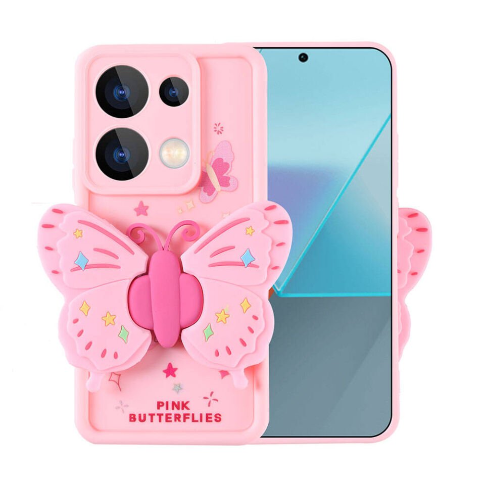 Xiaomi Redmi Note 13 Pro 4G Kılıf Kamera Korumalı Figür Tasarımlı HEPTEKİLETİŞİM Kapya Kapak