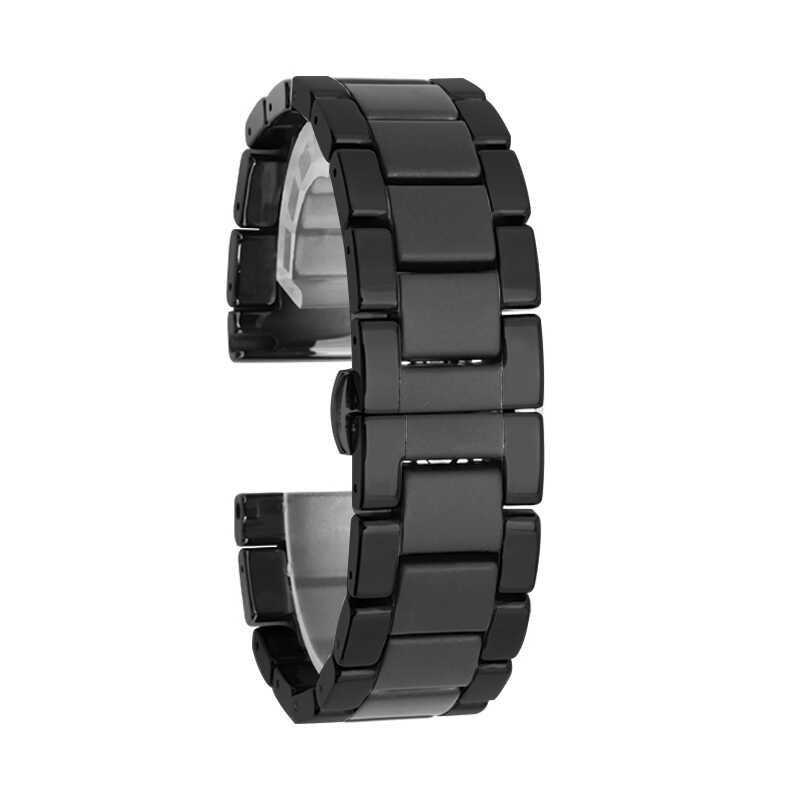 Gear S3 (22mm) Mat Seramik Metal Kordon