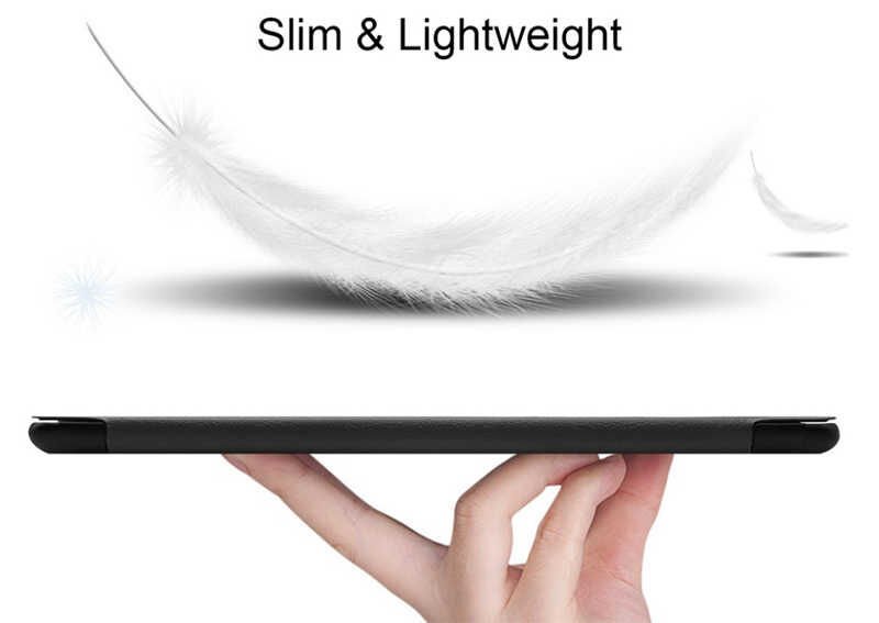 Huawei MatePad T8 Kılıf Arkası Silikon Pu Deri 360 Koruma (SC.) Pembe