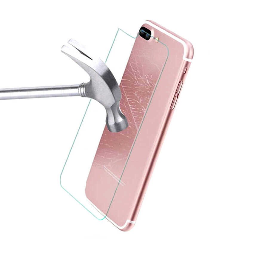 Apple iPhone 8 Plus HEPTEKİLETİŞİM Back Maxi Glass Temperli Cam Arka Koruyucu