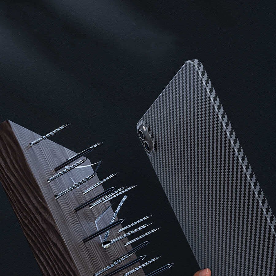 Apple iPad Pro 11 2021 (3.Nesil) Kılıf Benks Essential Kevlar Karbon Fiber Kapak