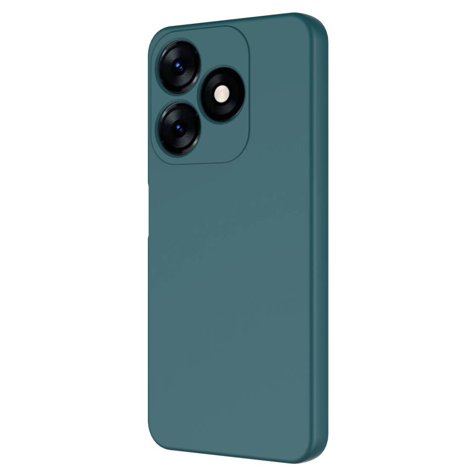 Tecno Spark 10C Kılıf Kadife İç Yüzey Yumuşak Dokulu Kamera Korumalı Kapak (MARA) Siyah
