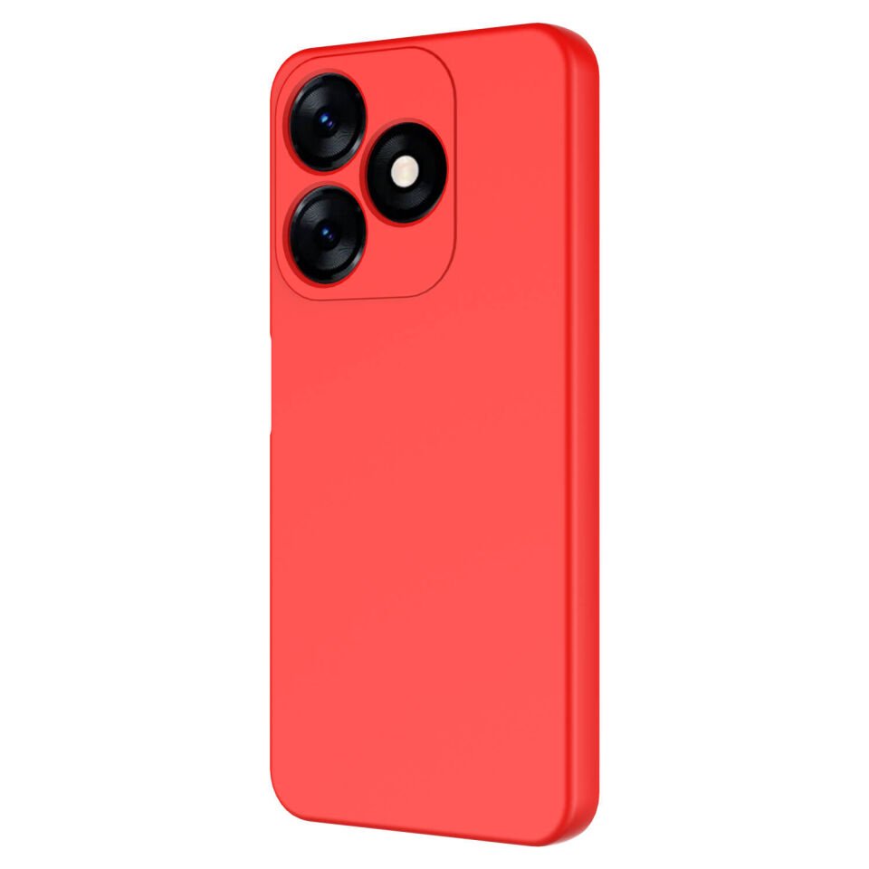 Tecno Spark 10C Kılıf Kadife İç Yüzey Yumuşak Dokulu Kamera Korumalı Kapak (MARA) Siyah