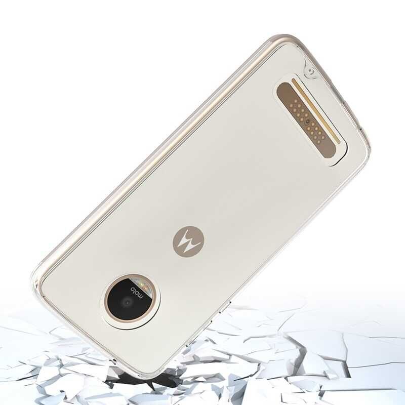 Lenovo Moto Z2 Play Kılıf HEPTEKİLETİŞİM Süper Silikon Kapak