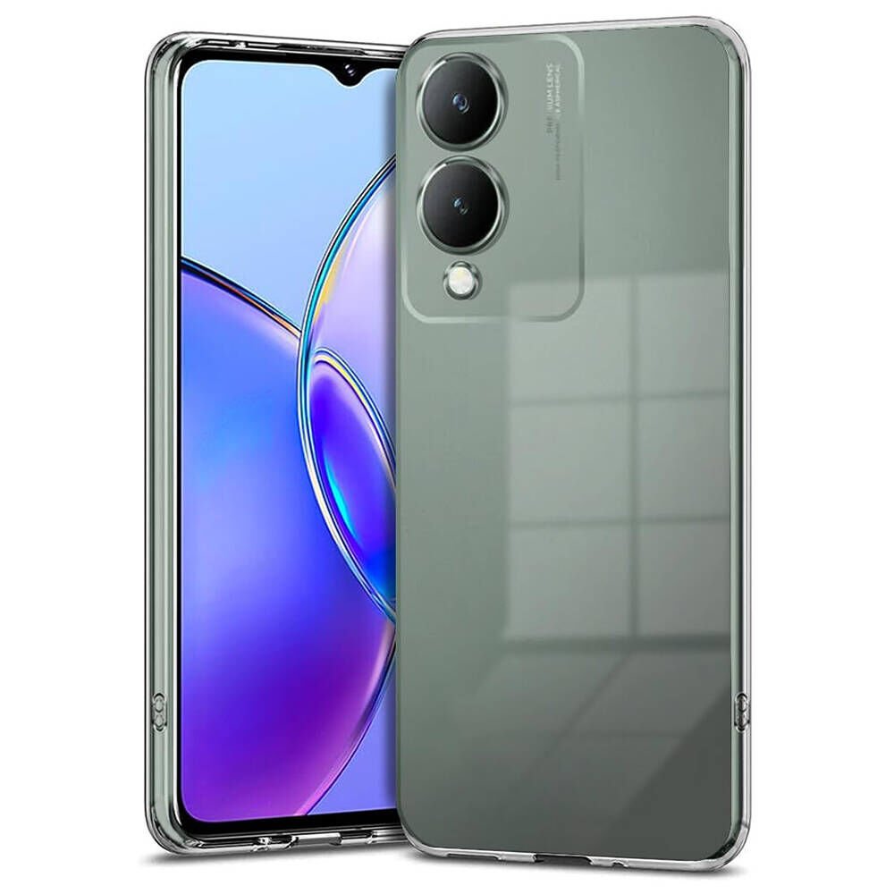 Vivo Y17S Kılıf HEPTEKİLETİŞİM Süper Silikon Kapak