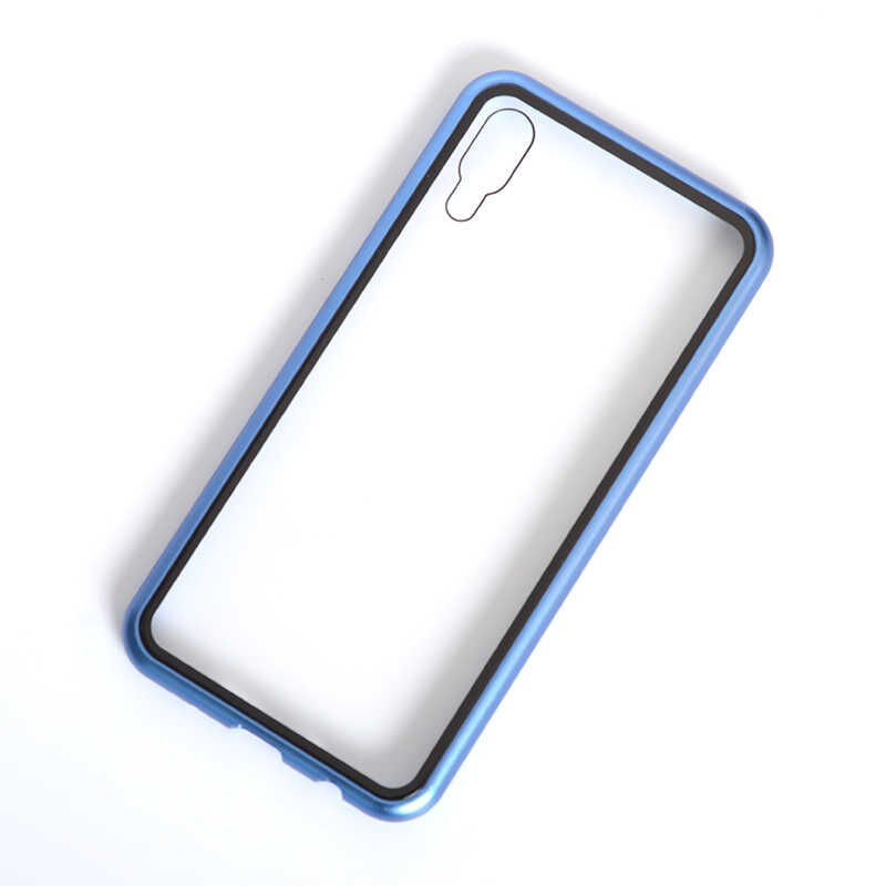 Samsung Galaxy M10 Kılıf HEPTEKİLETİŞİM Devrim Mıknatıslı Cam Kapak