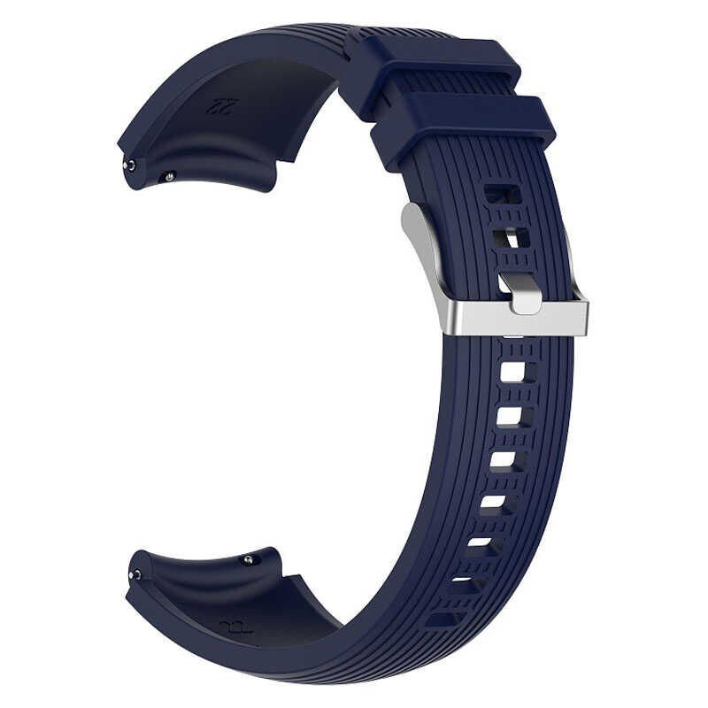 Samsung Galaxy Watch 42mm (20mm) Silikon Kordon Esnek Delikli Tasarım (KRD-18) NO6