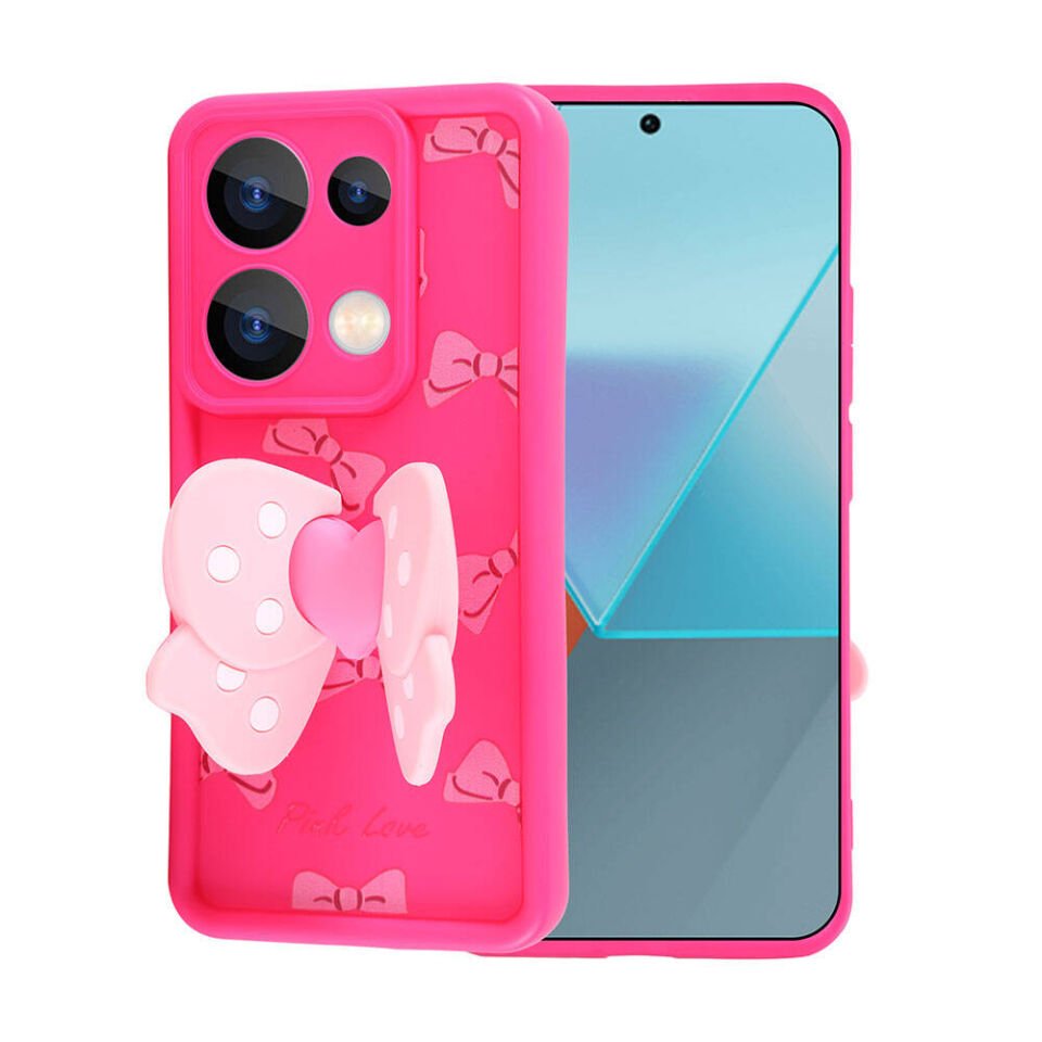 Xiaomi Poco M6 Pro 4G Kılıf Kamera Korumalı Figür Tasarımlı HEPTEKİLETİŞİM Kapya Kapak
