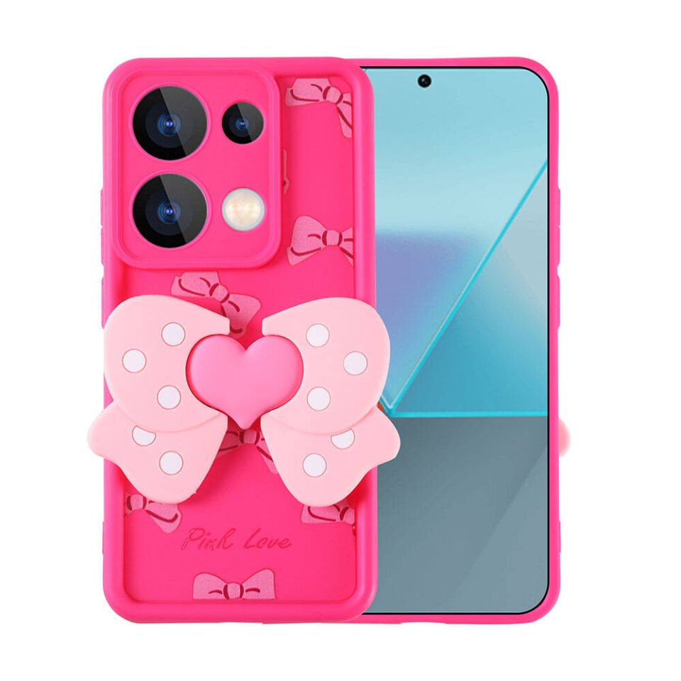 Xiaomi Poco M6 Pro 4G Kılıf Kamera Korumalı Figür Tasarımlı HEPTEKİLETİŞİM Kapya Kapak