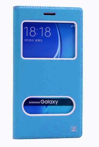 Samsung Galaxy J5 2016 Kapaklı Kılıf Mıknatıslı 360 Tam Korumalı (DOLCE) Turkuaz