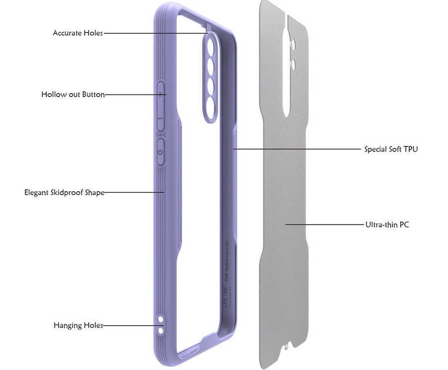Xiaomi Redmi Note 8 Pro Kılıf HEPTEKİLETİŞİM Parfe Kapak