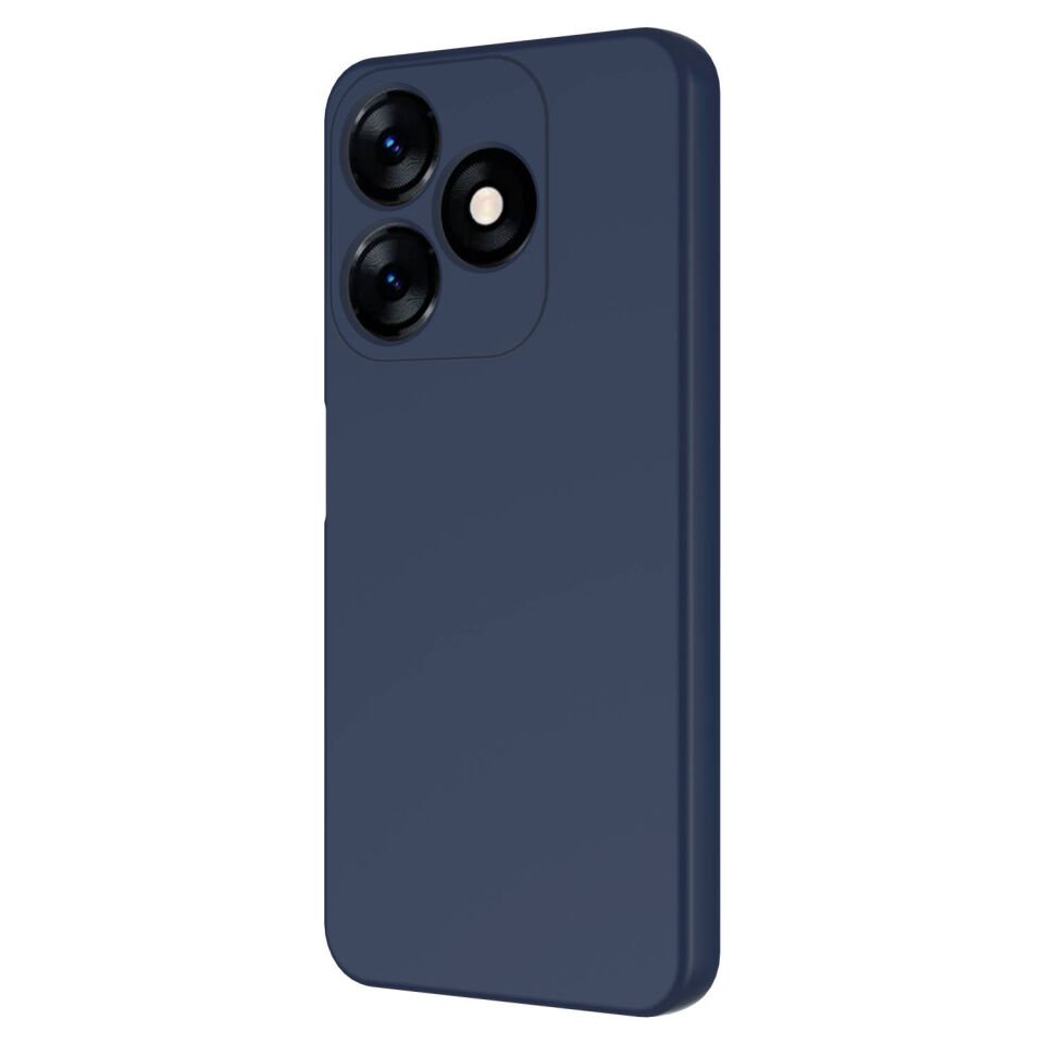 Tecno Spark 10C Kılıf Kadife İç Yüzey Yumuşak Dokulu Kamera Korumalı Kapak (MARA) Koyu Yeşil