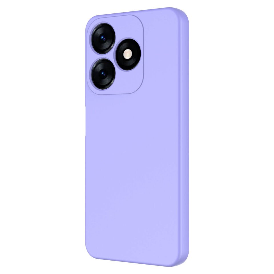 Tecno Spark 10 4G Kılıf Kadife İç Yüzey Yumuşak Dokulu Kamera Korumalı Kapak (MARA) Kırmızı
