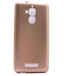 Asus Zenfone 3 Max ZC520TL Kılıf Yumuşak Dokulu Soft Esnek İnce Mat Renkli Silikon Kapak (PREMİER) Rose Gold