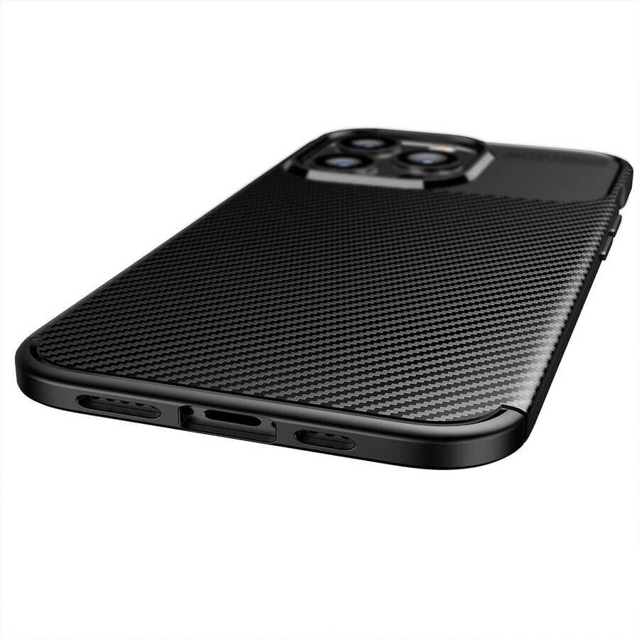 Apple iPhone 13 Pro Kılıf HEPTEKİLETİŞİM Negro Silikon Kapak