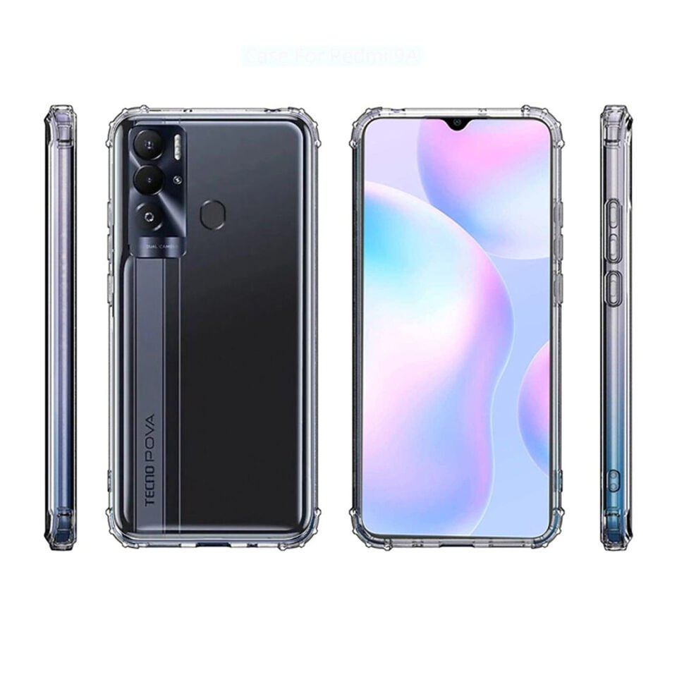 Tecno Pova Neo Kılıf HEPTEKİLETİŞİM 2mm Anti Shock Silikon
